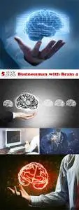 Photos - Businessman with Brain 4