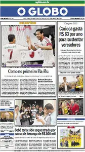 Jornal O Globo - 9 de julho de 2012 - Segunda