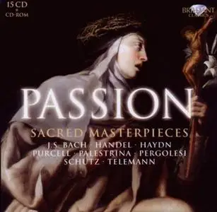 Passion: Sacred Masterpieces: Schütz, Bach, Purcell, Handel, Telemann, Pergolesi, Haydn [15CDs] (2010)