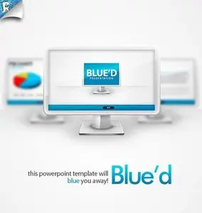 GraphicRiver Blue'd Presentation - Blue you away
