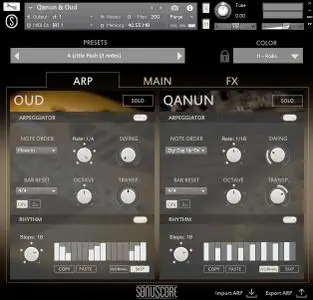 Sonuscore Origins Vol 4: Oud & Qanun KONTAKT