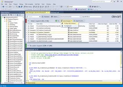 Devart dbForge Index Manager for SQL Server 1.14.2