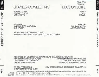 Stanley Cowell Trio - Illusion Suite (1972) {ECM Japan POCJ-2793 rel 1999}