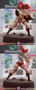 Red Sonja - 3Dmoonn  3D Print