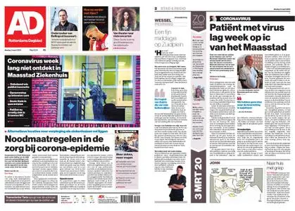 Algemeen Dagblad - Rotterdam Stad – 03 maart 2020