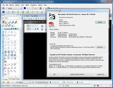 Bentley MicroStation V8i (SELECTSeries 3) 08.11.09.459
