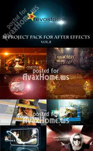 18 Project Pack for After Effects Vol.8 (Revostock)