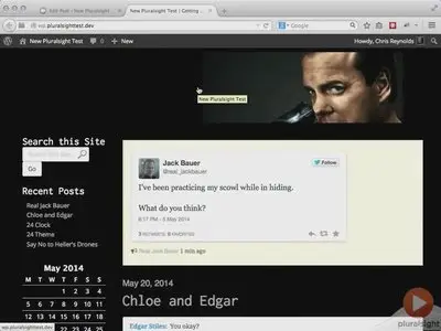 Pluralsight - Getting Your First WordPress Website Up in Under 24 Hours