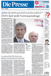 Die Presse, 13.  Januar 2014