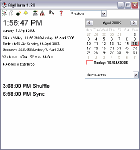 GigAlarm ver. 1.29 BETA