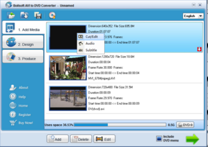 BoilSoft AVI to DVD Converter 4.06 Build 11 Portable
