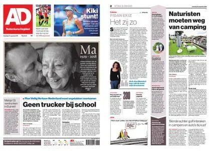 Algemeen Dagblad - Hoeksche Waard – 20 augustus 2018