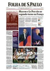 Folha de São Paulo - 24 Abril 2017 - Segunda