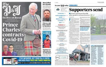 The Press and Journal Aberdeenshire – March 26, 2020