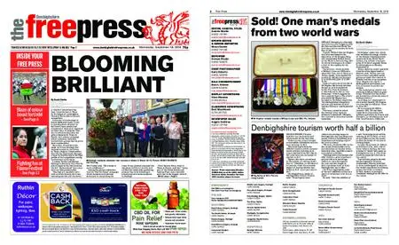 Denbighshire Free Press – September 18, 2019
