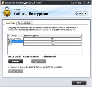 Gilisoft Full Disk Encryption 3.3.0