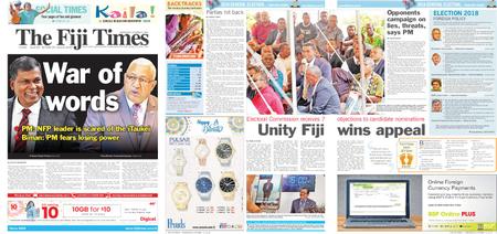 The Fiji Times – October 17, 2018