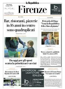 la Repubblica Firenze - 2 Giugno 2021