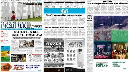 Philippine Daily Inquirer – August 05, 2017