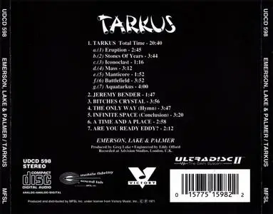 Emerson, Lake & Palmer - Tarkus (1971) [MFSL, UDCD 598] Repost