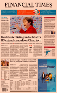 Financial Times Europe – 09 October 2019