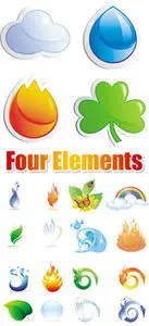 Four Elements Vector