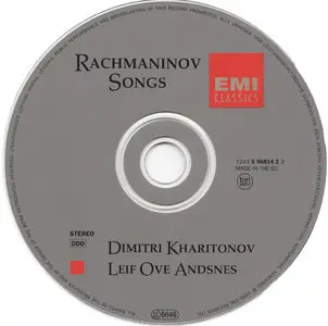 Rachmaninov - Kharitonov, Andsnes - Songs (1999)