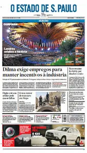 Jornal O Estado de São Paulo - 28 de julho de 2012 - Sábado