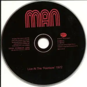 Man -  Live At The 'Rainbow' 1972 (1998) {Eagle Records EDL EAG 124-2 rel 1998}