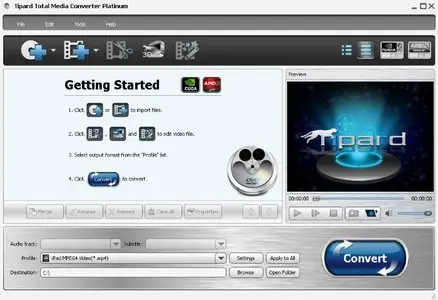 Tipard Total Media Converter Platinum 6.2.30.34280 Portable