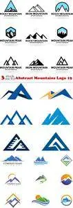 Vectors - Abstract Mountains Logo 19