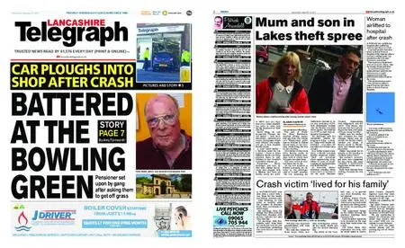 Lancashire Telegraph (Blackburn, Darwen, Hyndburn, Ribble Valley) – February 27, 2019