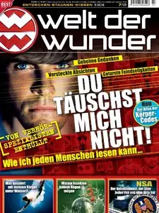 Welt der Wunder Juli 07/2013