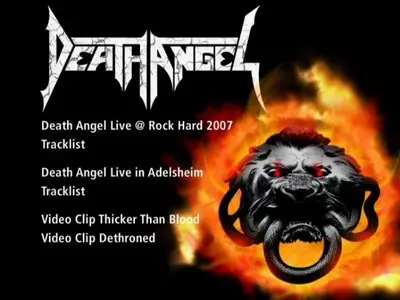 Deathangel - Sonic Beatdown Live In Germany DVD (2009)