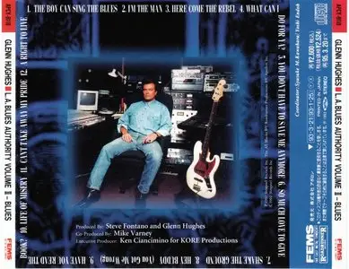 Glenn Hughes - L.A. Blues Authority Volume II: Blues [Japan Edition] (1993)