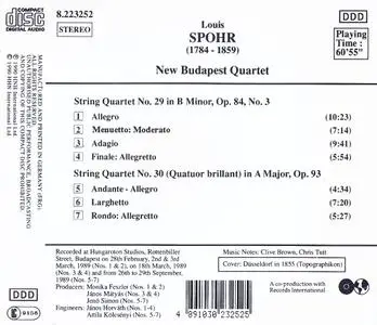 Spohr - Complete String Quartets (17CD) (1989-2014)