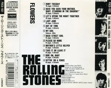 The Rolling Stones - Flowers (1967) [Polydor, POCD-1921, Japan]