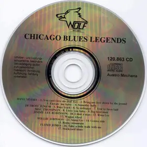 VA - Chicago Blues Legends (1998) [Chicago Blues Session Vol. 17]