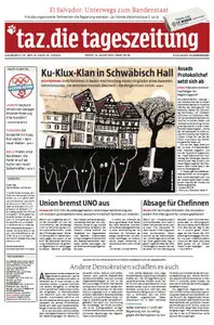 Tageszeitung TAZ vom 10 August 2012