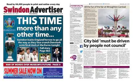 Swindon Advertiser – July 07, 2021