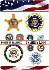 Stock Vector - US Army Logo
