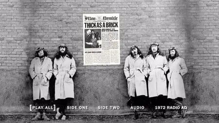 Jethro Tull - Thick As A Brick (1972) [CD+DVD] {2012 Chrysalis 40th Anniversary Edition}