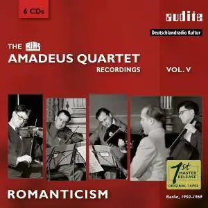 Amadeus Quartet - The RIAS Amadeus Quartet Recordings, Vol. V, Romanticism (2017) {6CD Audite AUD21425 rec 1950-1969}