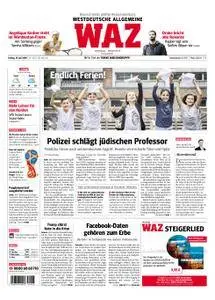 WAZ Westdeutsche Allgemeine Zeitung Essen-Postausgabe - 13. Juli 2018