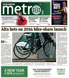 Metro [Canada -  Van | Tor | Mon | Ott | Edm | Hal | Lon | Win | Sas], 24. January 2014