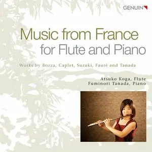 Atsuko Koga & Fuminori Tanada - Music from France for Flute & Piano (2022)