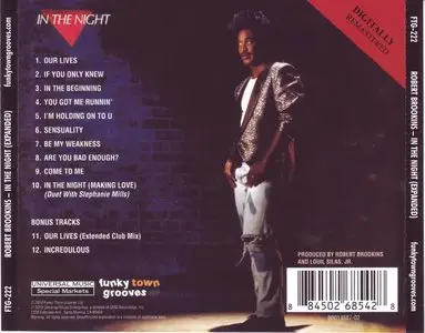 Robert Brookins - In The Night (1986) [2010, Remastered & Expanded Edition]