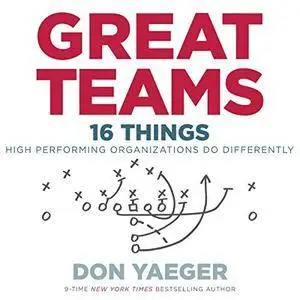 Great Teams: 16 Things High Performing Organizations Do Differently [Audiobook]