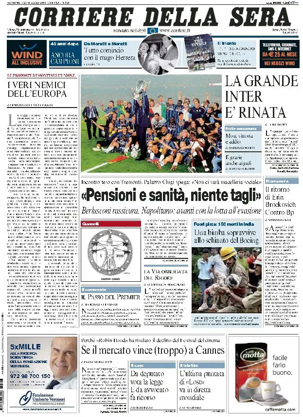Il Corriere della Sera (23-05-10)