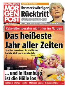 Hamburger Morgenpost vom 17 Juli 2010